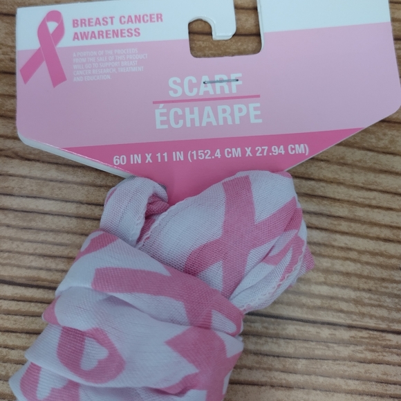 Breast Cancer Awareness Set Of 2 Bandanas And Scarf Set - Picture 6 of 11